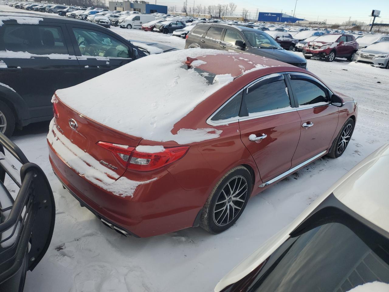 Photo 2 VIN: 5NPE34AB7FH164118 - HYUNDAI SONATA 