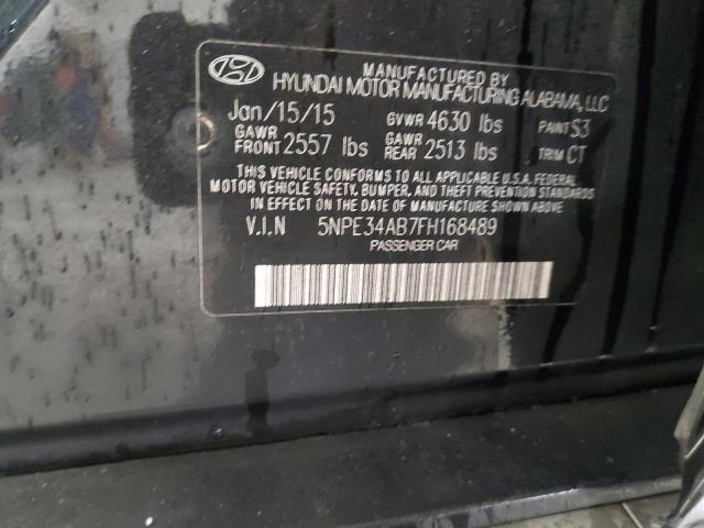 Photo 12 VIN: 5NPE34AB7FH168489 - HYUNDAI SONATA 