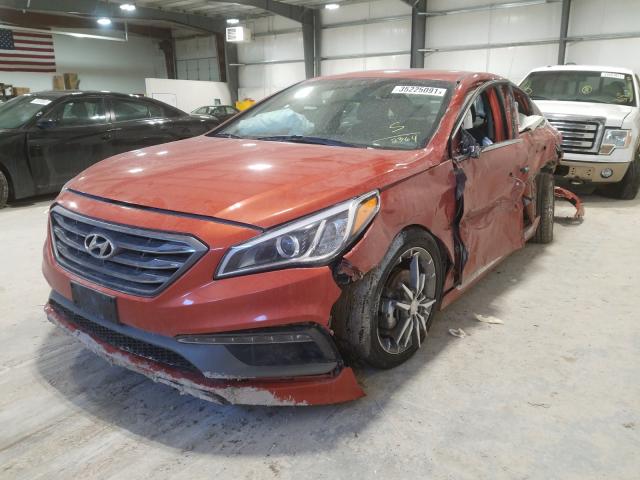 Photo 1 VIN: 5NPE34AB7FH172364 - HYUNDAI SONATA SPO 