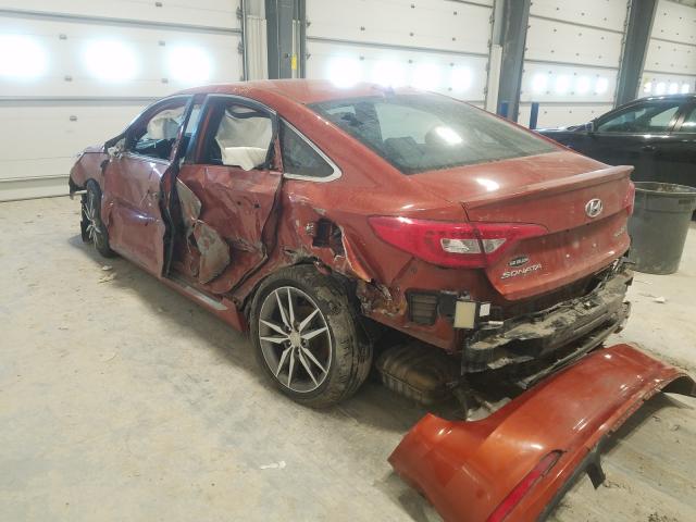 Photo 2 VIN: 5NPE34AB7FH172364 - HYUNDAI SONATA SPO 