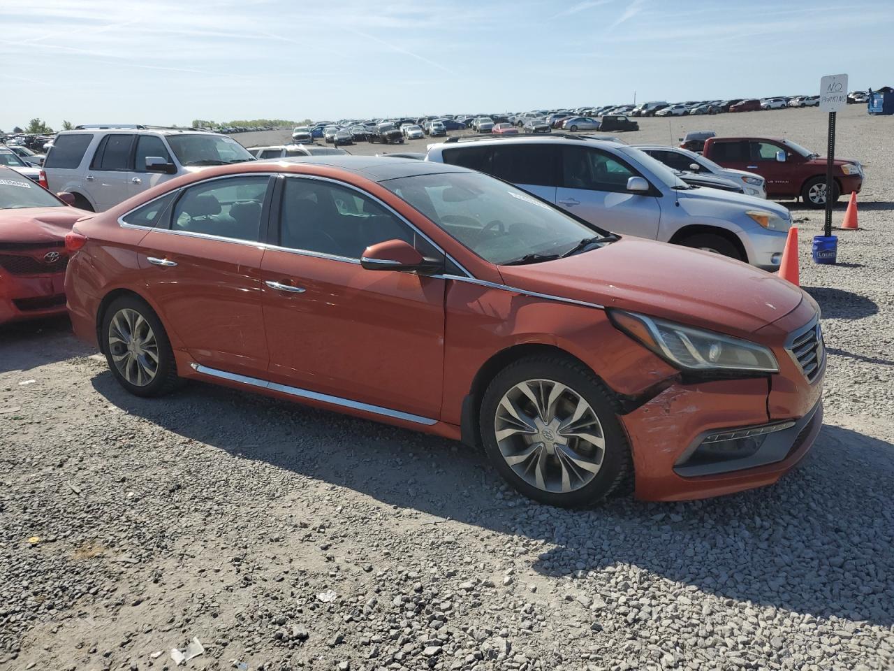 Photo 3 VIN: 5NPE34AB7FH202432 - HYUNDAI SONATA 