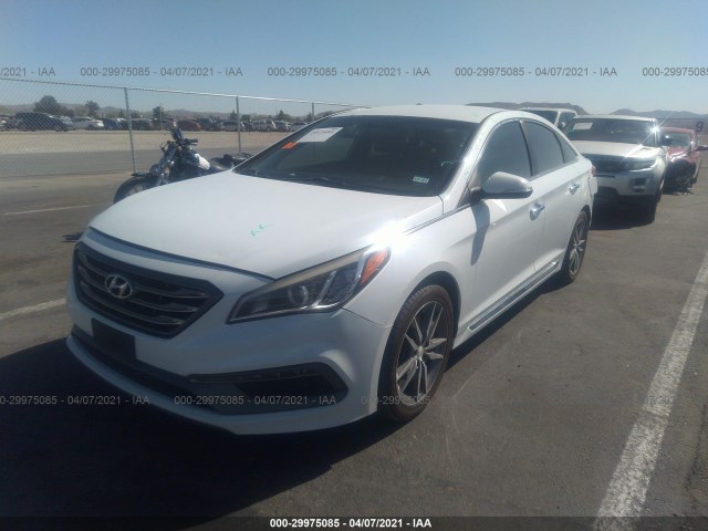 Photo 1 VIN: 5NPE34AB7FH205346 - HYUNDAI SONATA 