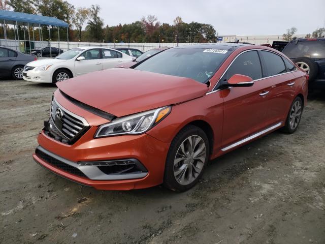 Photo 1 VIN: 5NPE34AB7FH207890 - HYUNDAI SONATA SPO 