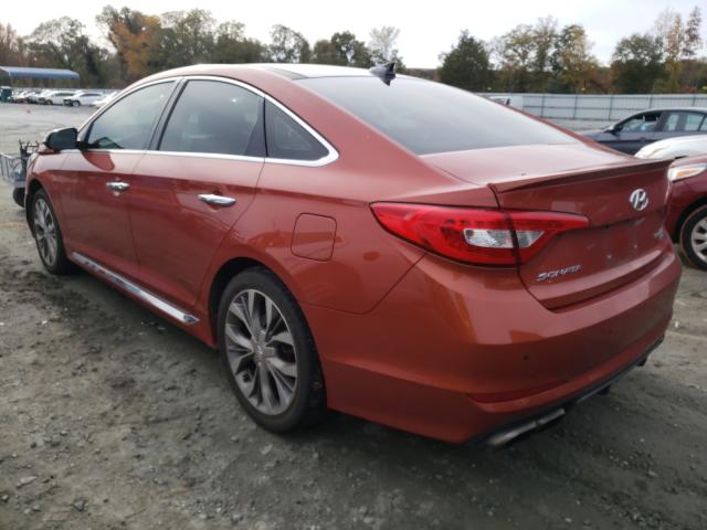 Photo 2 VIN: 5NPE34AB7FH207890 - HYUNDAI SONATA SPO 