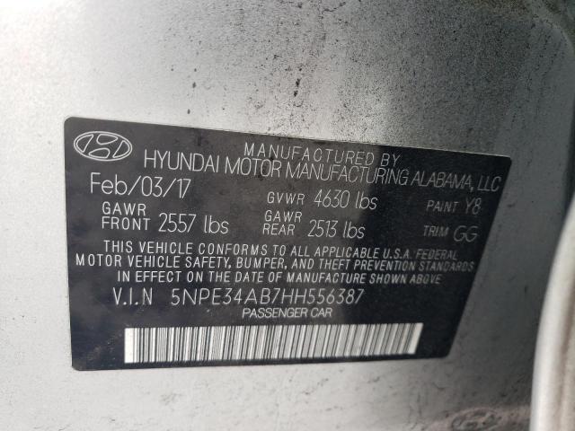 Photo 11 VIN: 5NPE34AB7HH556387 - HYUNDAI SONATA SPO 