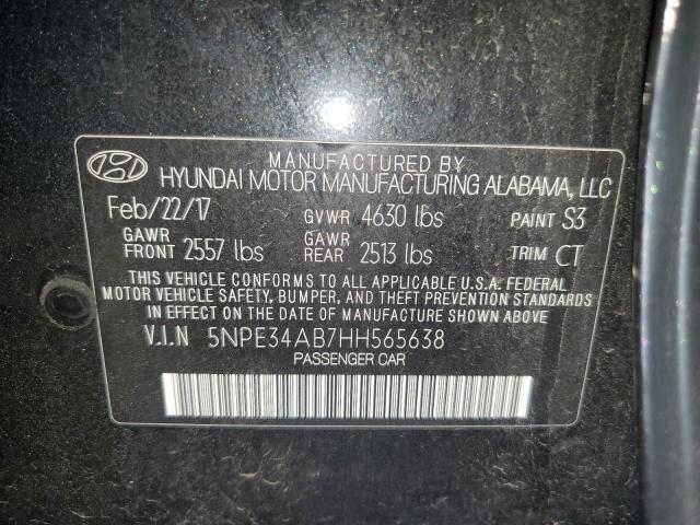 Photo 11 VIN: 5NPE34AB7HH565638 - HYUNDAI SONATA 