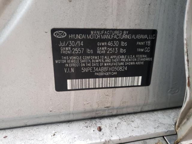 Photo 11 VIN: 5NPE34AB8FH050824 - HYUNDAI SONATA SPO 