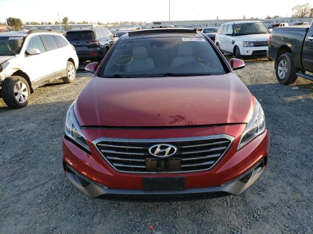 Photo 4 VIN: 5NPE34AB8FH057241 - HYUNDAI SONATA SPO 