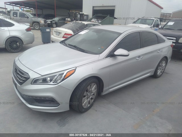 Photo 1 VIN: 5NPE34AB8FH057448 - HYUNDAI SONATA 