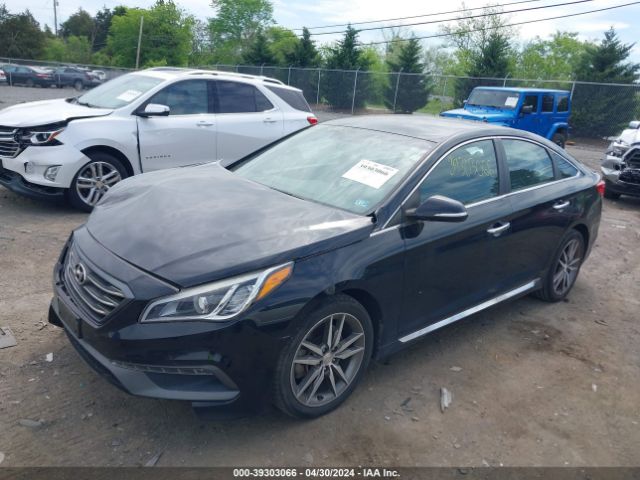 Photo 1 VIN: 5NPE34AB8FH080843 - HYUNDAI SONATA 