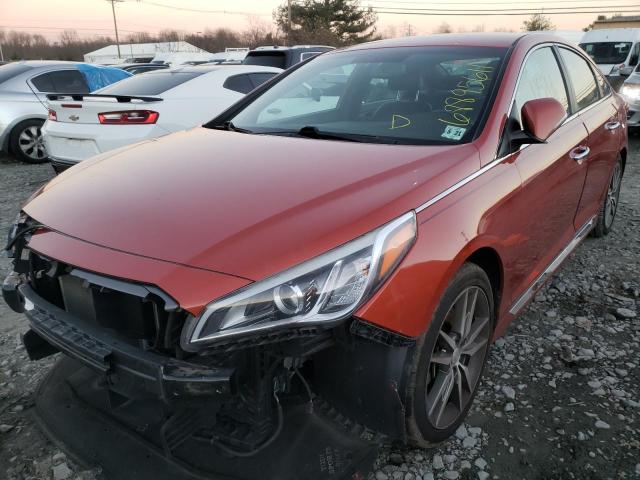 Photo 1 VIN: 5NPE34AB8FH096542 - HYUNDAI SONATA SPO 