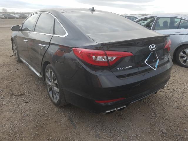 Photo 2 VIN: 5NPE34AB8FH117096 - HYUNDAI SONATA SPO 