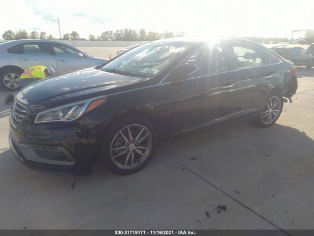 Photo 1 VIN: 5NPE34AB8FH184409 - HYUNDAI SONATA 