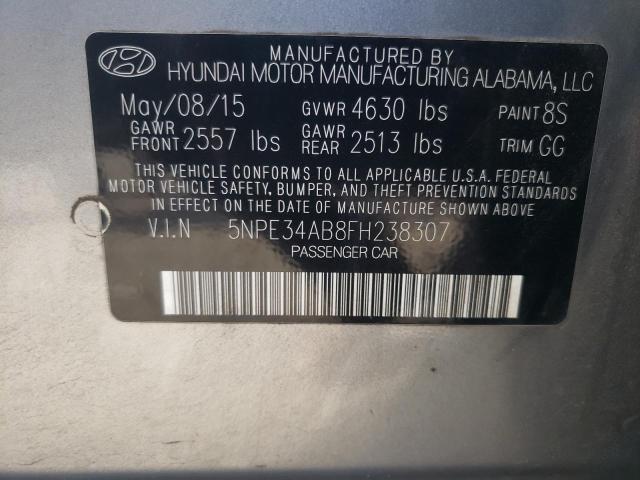 Photo 11 VIN: 5NPE34AB8FH238307 - HYUNDAI SONATA SPO 