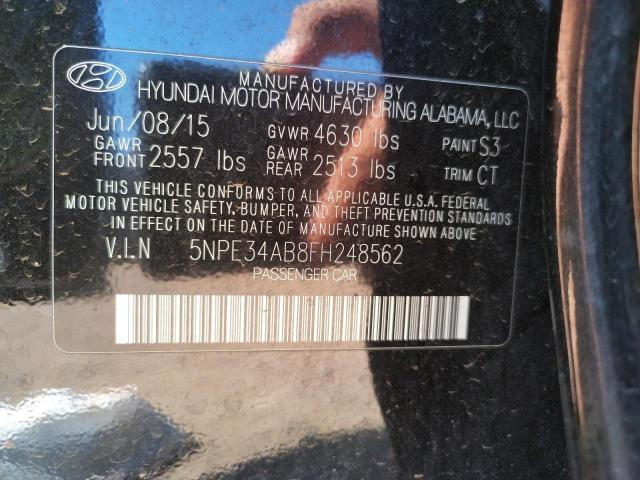 Photo 9 VIN: 5NPE34AB8FH248562 - HYUNDAI SONATA SPO 