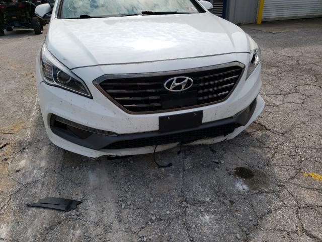 Photo 8 VIN: 5NPE34AB8FH258329 - HYUNDAI SONATA SPO 