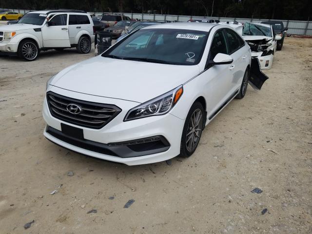 Photo 1 VIN: 5NPE34AB8HH449249 - HYUNDAI SONATA SPO 