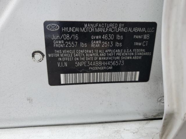 Photo 11 VIN: 5NPE34AB8HH456573 - HYUNDAI SONATA SPO 