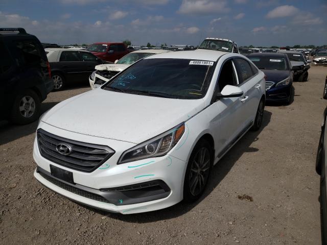 Photo 1 VIN: 5NPE34AB8HH589401 - HYUNDAI SONATA SPO 