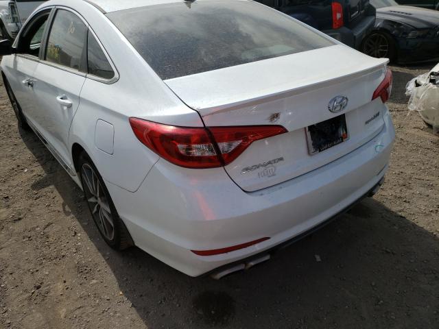 Photo 8 VIN: 5NPE34AB8HH589401 - HYUNDAI SONATA SPO 