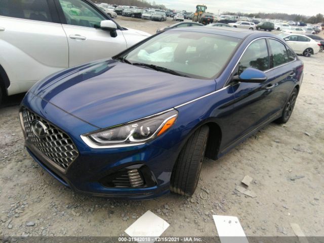 Photo 1 VIN: 5NPE34AB8JH663616 - HYUNDAI SONATA 