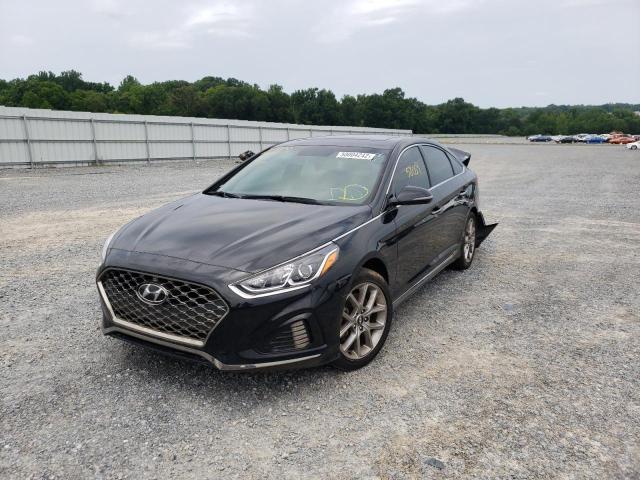 Photo 1 VIN: 5NPE34AB8JH681971 - HYUNDAI SONATA SPO 