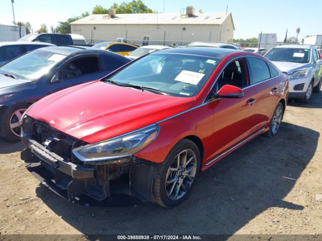 Photo 1 VIN: 5NPE34AB8JH715861 - HYUNDAI SONATA 