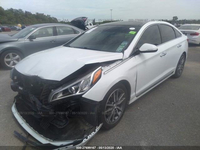 Photo 1 VIN: 5NPE34AB9FH066787 - HYUNDAI SONATA 