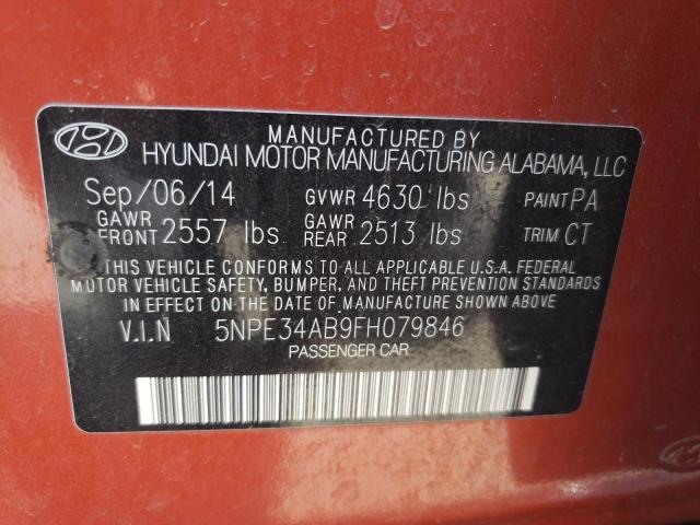 Photo 11 VIN: 5NPE34AB9FH079846 - HYUNDAI SONATA SPO 