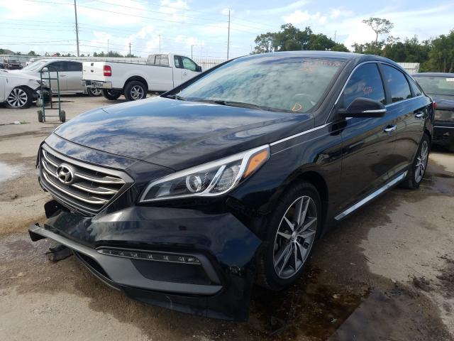 Photo 1 VIN: 5NPE34AB9FH103126 - HYUNDAI SONATA SPO 