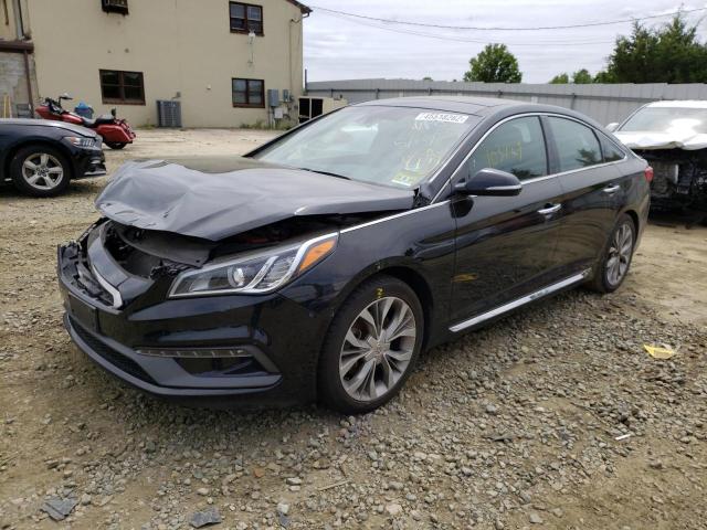 Photo 1 VIN: 5NPE34AB9FH117267 - HYUNDAI SONATA SPO 