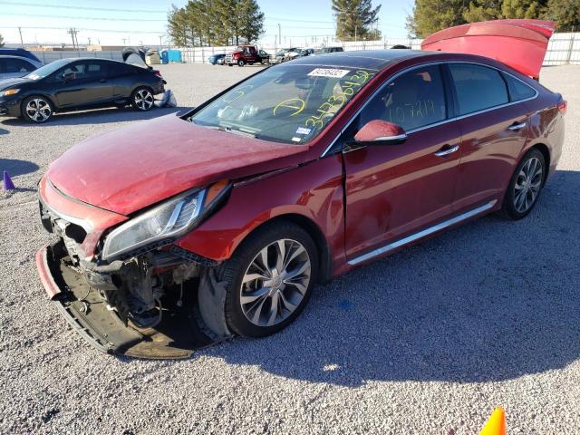 Photo 1 VIN: 5NPE34AB9FH140340 - HYUNDAI SONATA SPO 