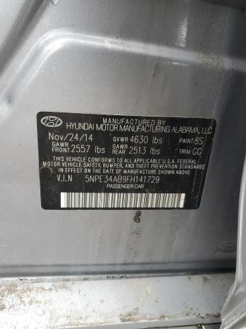 Photo 11 VIN: 5NPE34AB9FH141729 - HYUNDAI SONATA SPO 