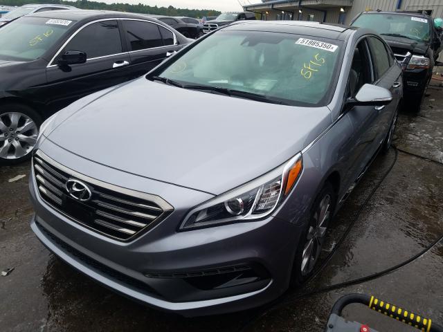 Photo 1 VIN: 5NPE34AB9FH177386 - HYUNDAI SONATA SPO 