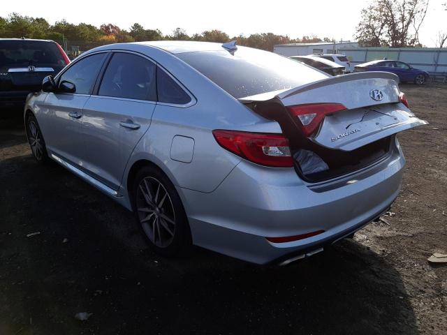 Photo 2 VIN: 5NPE34AB9HH577242 - HYUNDAI SONATA SPO 