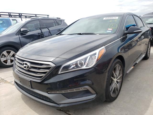 Photo 1 VIN: 5NPE34AB9HH577564 - HYUNDAI SONATA SPO 