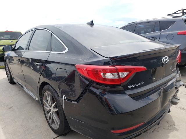 Photo 2 VIN: 5NPE34AB9HH577564 - HYUNDAI SONATA SPO 