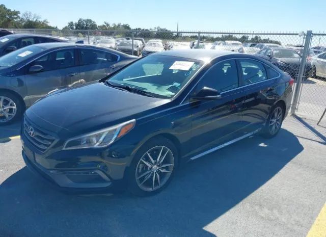 Photo 1 VIN: 5NPE34AB9HH586457 - HYUNDAI SONATA 