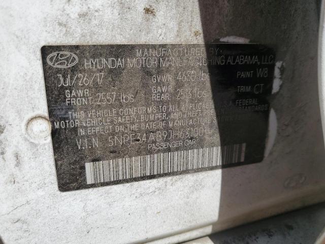 Photo 11 VIN: 5NPE34AB9JH631001 - HYUNDAI SONATA SPO 