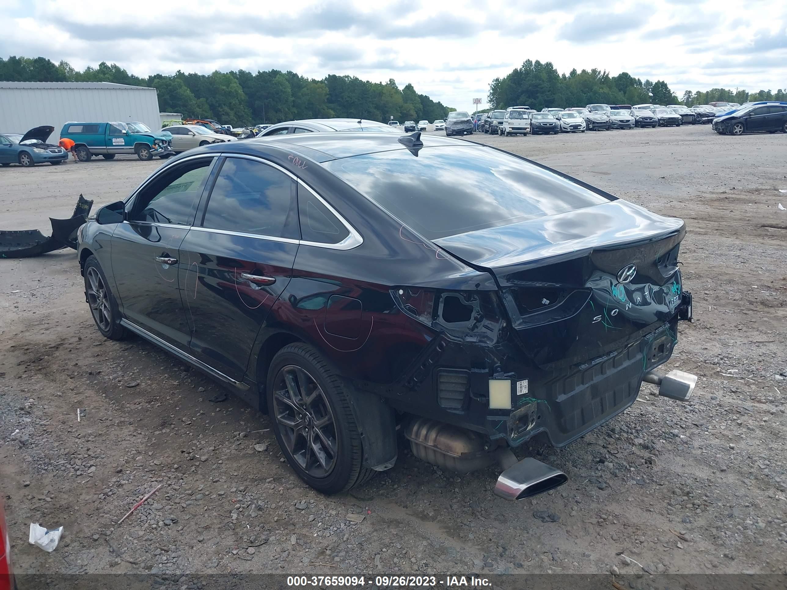 Photo 2 VIN: 5NPE34AB9JH714315 - HYUNDAI SONATA 