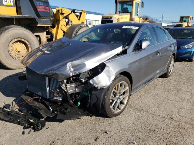 Photo 1 VIN: 5NPE34AB9KH761460 - HYUNDAI SONATA LIM 