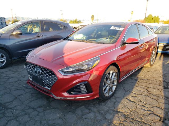 Photo 1 VIN: 5NPE34AB9KH784284 - HYUNDAI SONATA LIM 