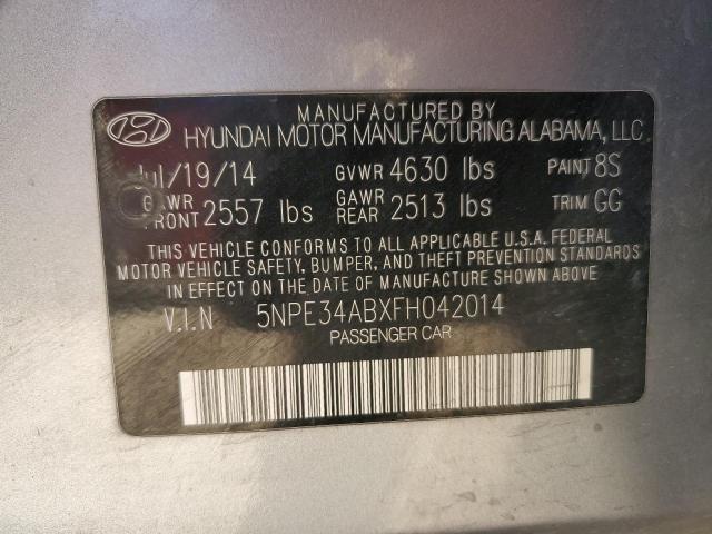 Photo 11 VIN: 5NPE34ABXFH042014 - HYUNDAI SONATA SPO 