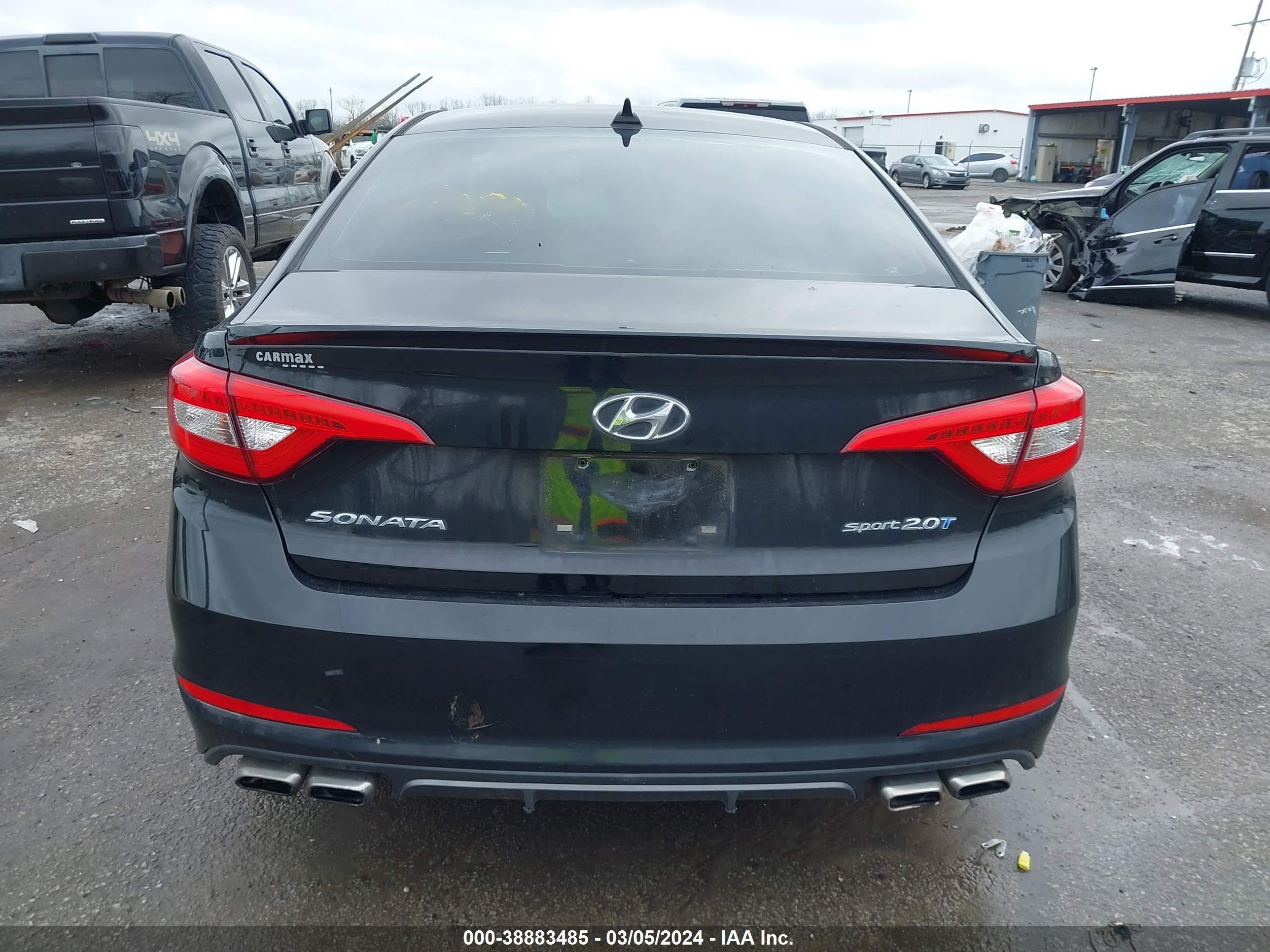 Photo 15 VIN: 5NPE34ABXFH055202 - HYUNDAI SONATA 