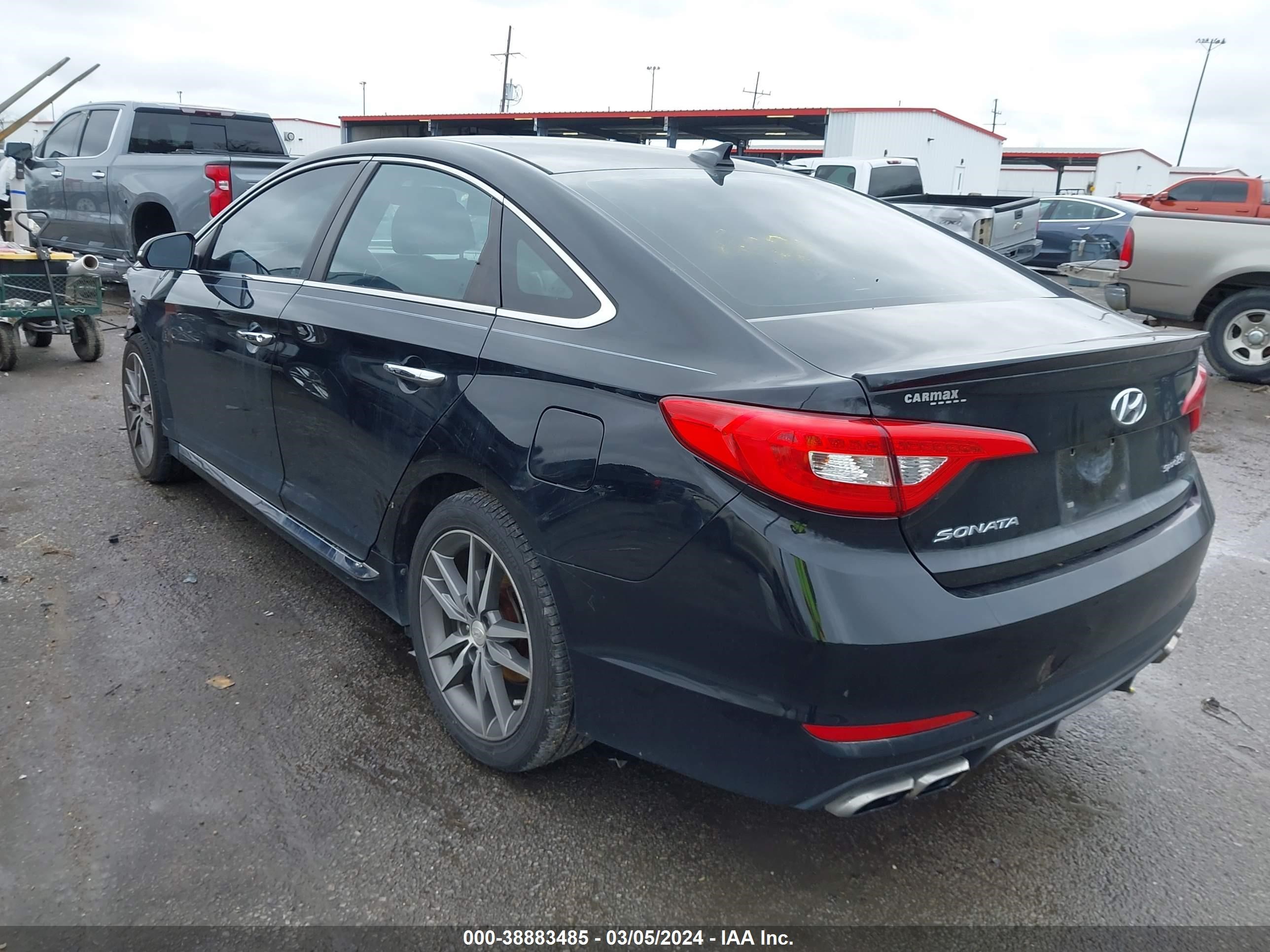 Photo 2 VIN: 5NPE34ABXFH055202 - HYUNDAI SONATA 