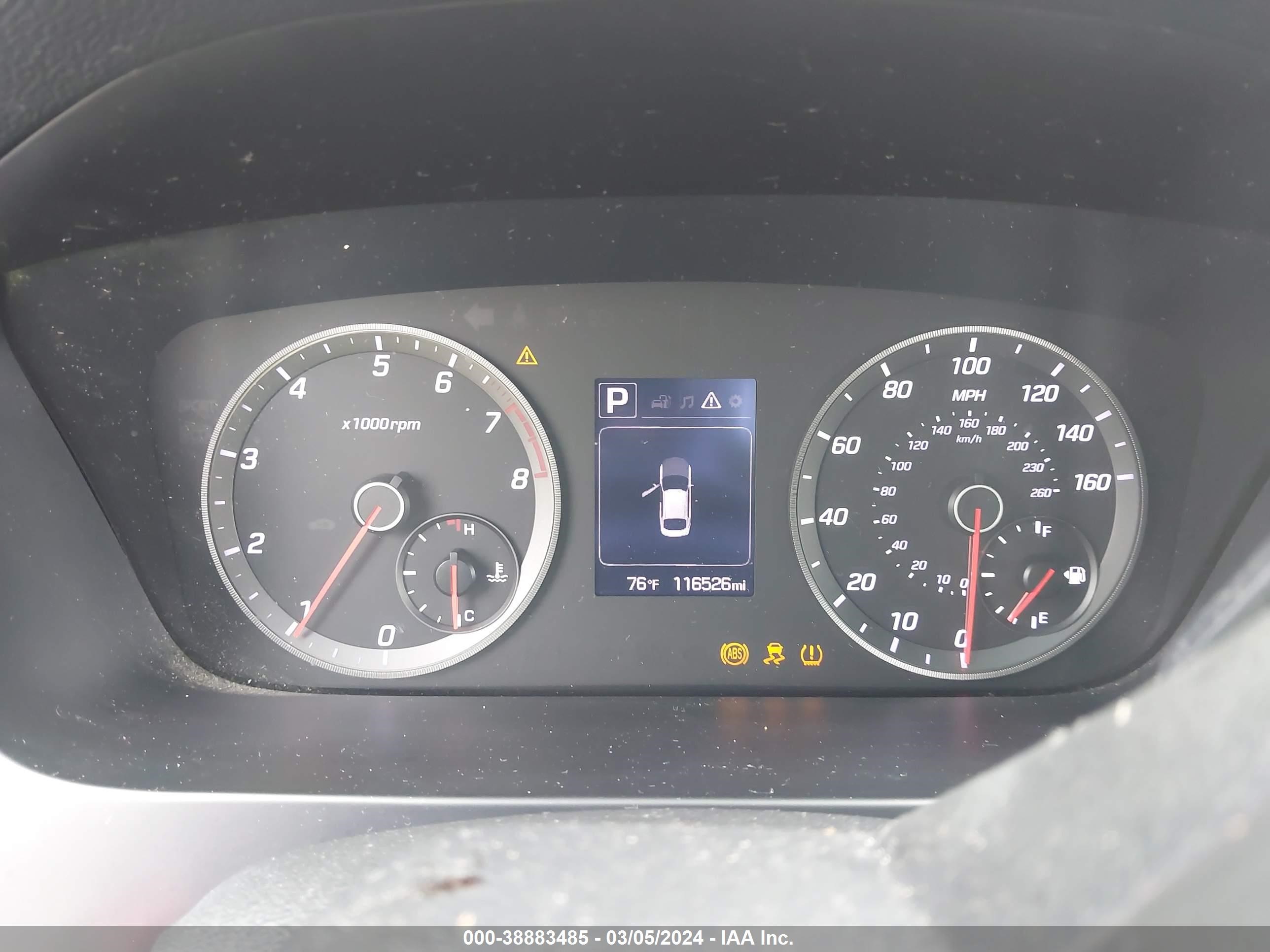 Photo 6 VIN: 5NPE34ABXFH055202 - HYUNDAI SONATA 