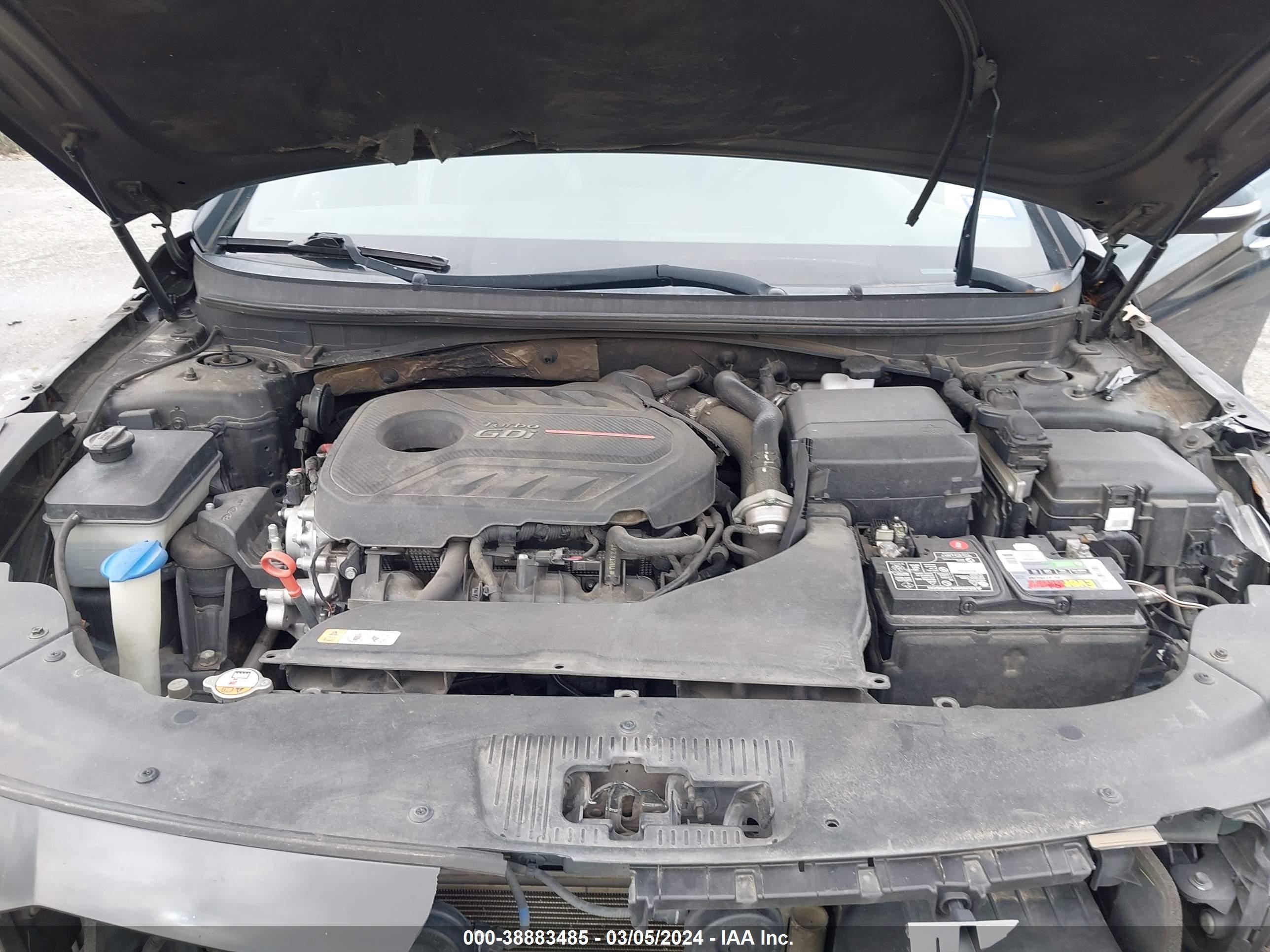 Photo 9 VIN: 5NPE34ABXFH055202 - HYUNDAI SONATA 