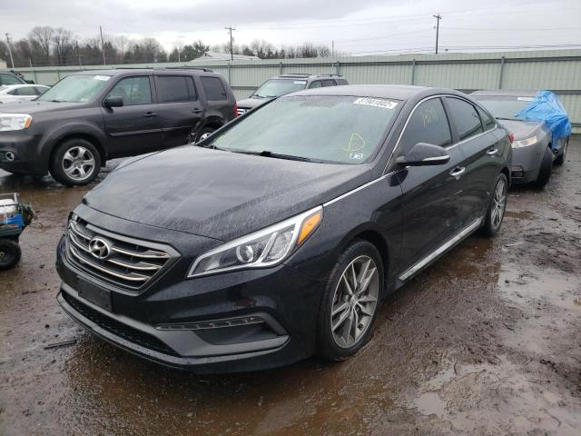 Photo 1 VIN: 5NPE34ABXFH110618 - HYUNDAI SONATA SPO 