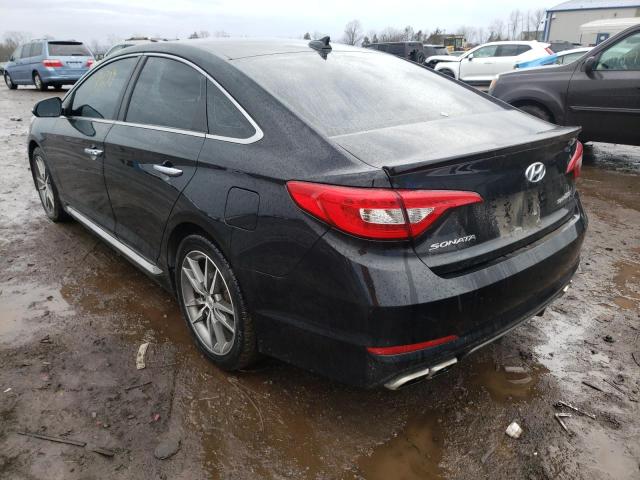 Photo 2 VIN: 5NPE34ABXFH110618 - HYUNDAI SONATA SPO 