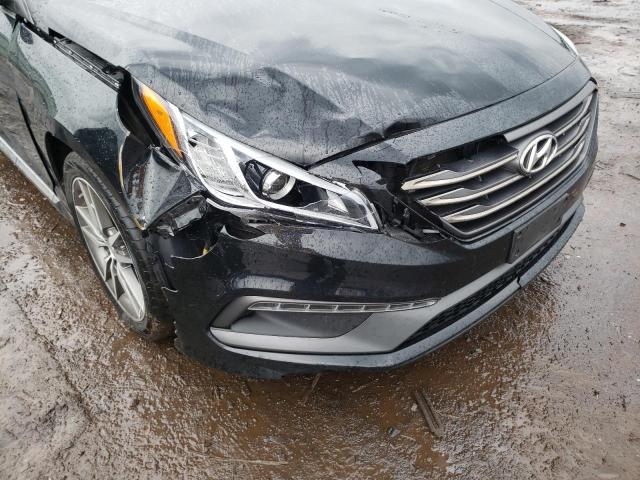 Photo 8 VIN: 5NPE34ABXFH110618 - HYUNDAI SONATA SPO 